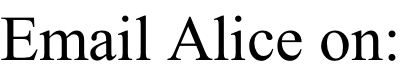 Email Alice on: